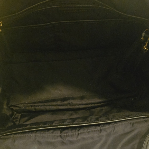 Michael Kors Black Leopard Print Tote - Picture 7 of 7